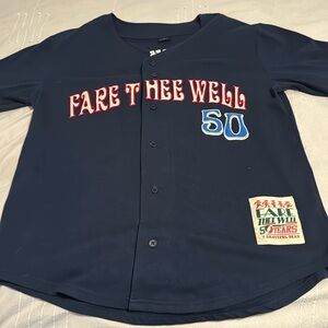 Grateful Dead “Fare thee Well” baseball Jersey. Size XL